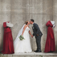 Illustration for article titled Is This Handmaid's Tale Wedding Portrait Too On the Nose?